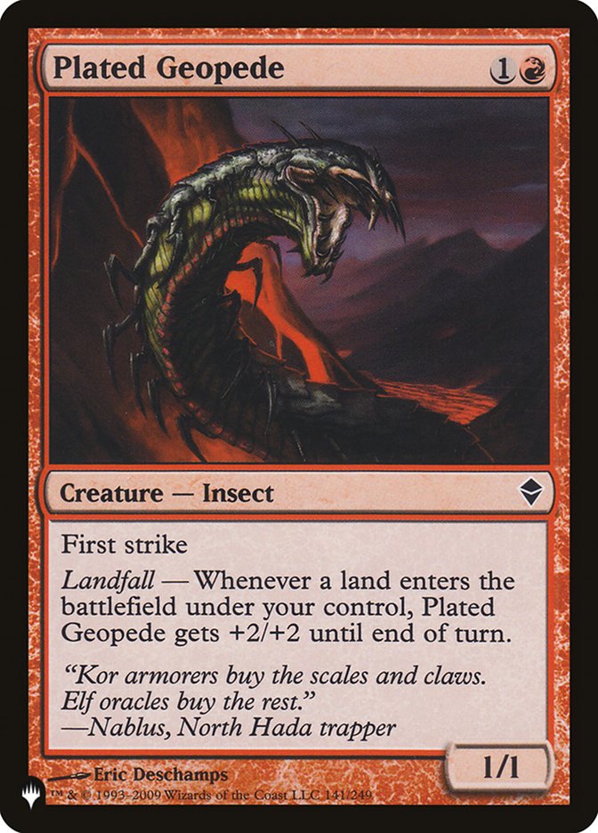 Plated Geopede [The List] | Good Games Cannington