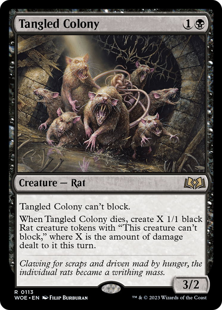 Tangled Colony [Wilds of Eldraine] | Good Games Cannington