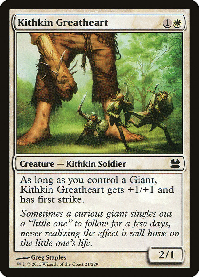 Kithkin Greatheart 21/229 (Modern Masters)  | Good Games Cannington