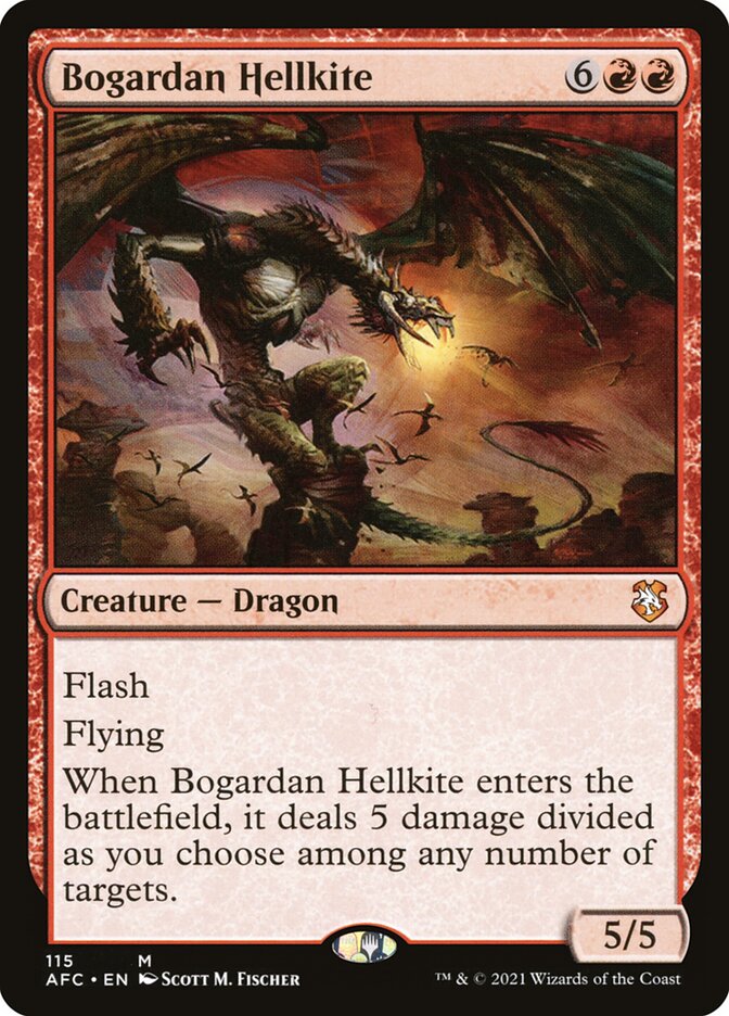 Bogardan Hellkite 115/62 (Commander: Adventures in the Forgotten Realms)  | Good Games Cannington