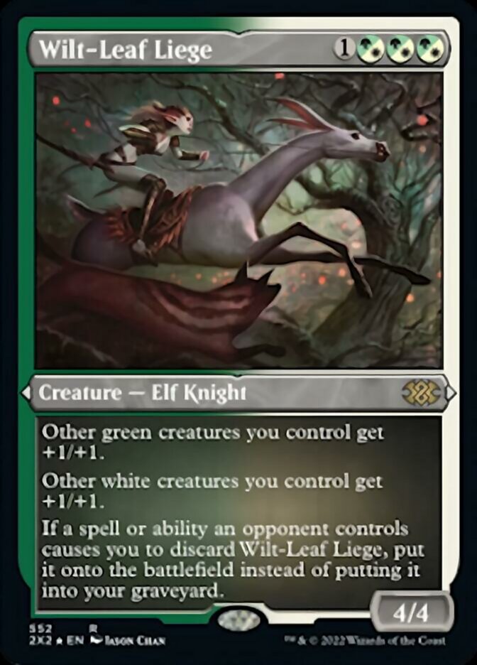 Wilt-Leaf Liege (Foil Etched) [Double Masters 2022] | Good Games Cannington