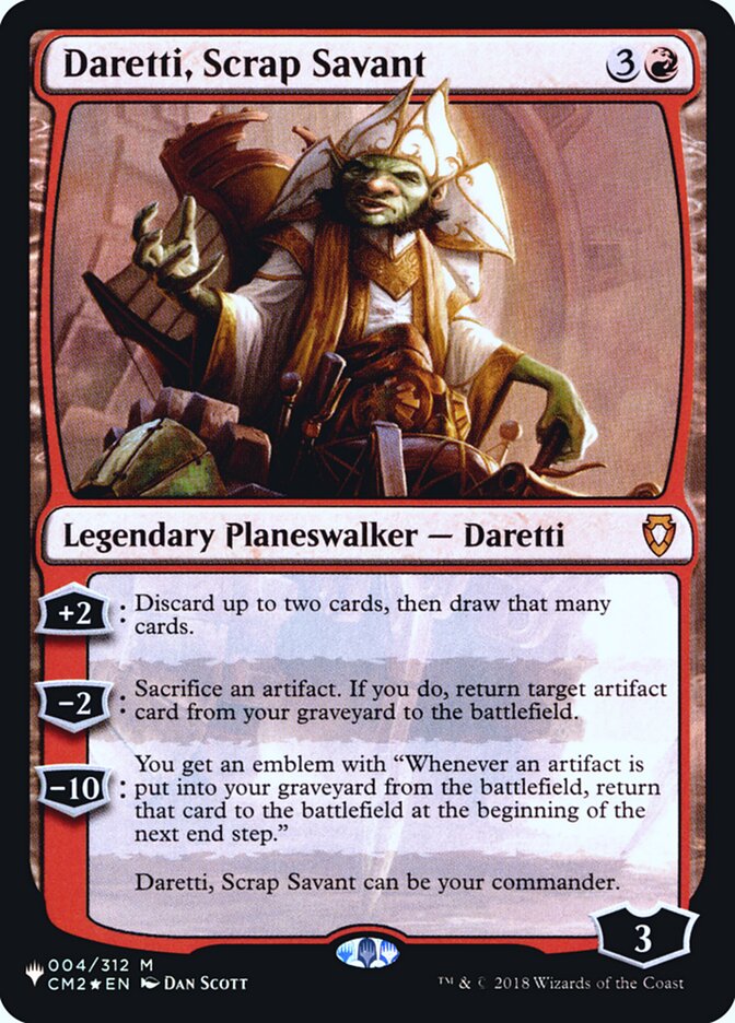 Daretti, Scrap Savant [Secret Lair: Heads I Win, Tails You Lose] | Good Games Cannington