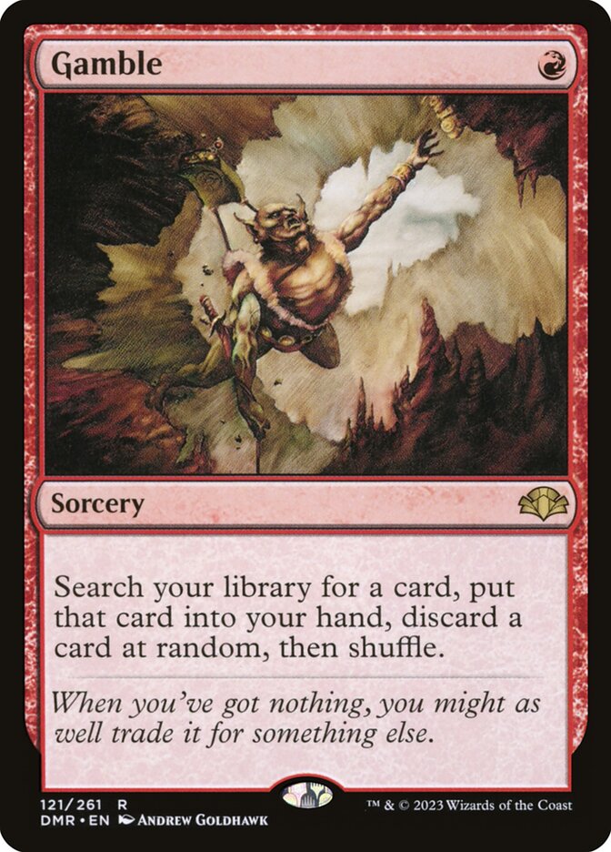 Gamble 121/261 (Dominaria Remastered)  | Good Games Cannington