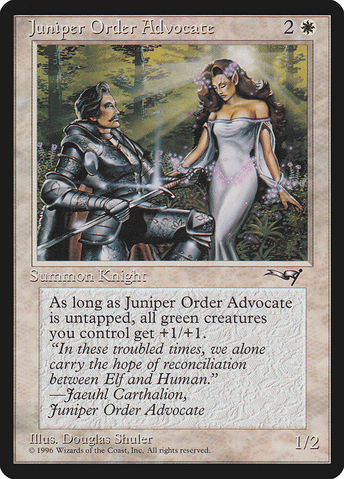 Juniper Order Advocate [Alliances] | Good Games Cannington