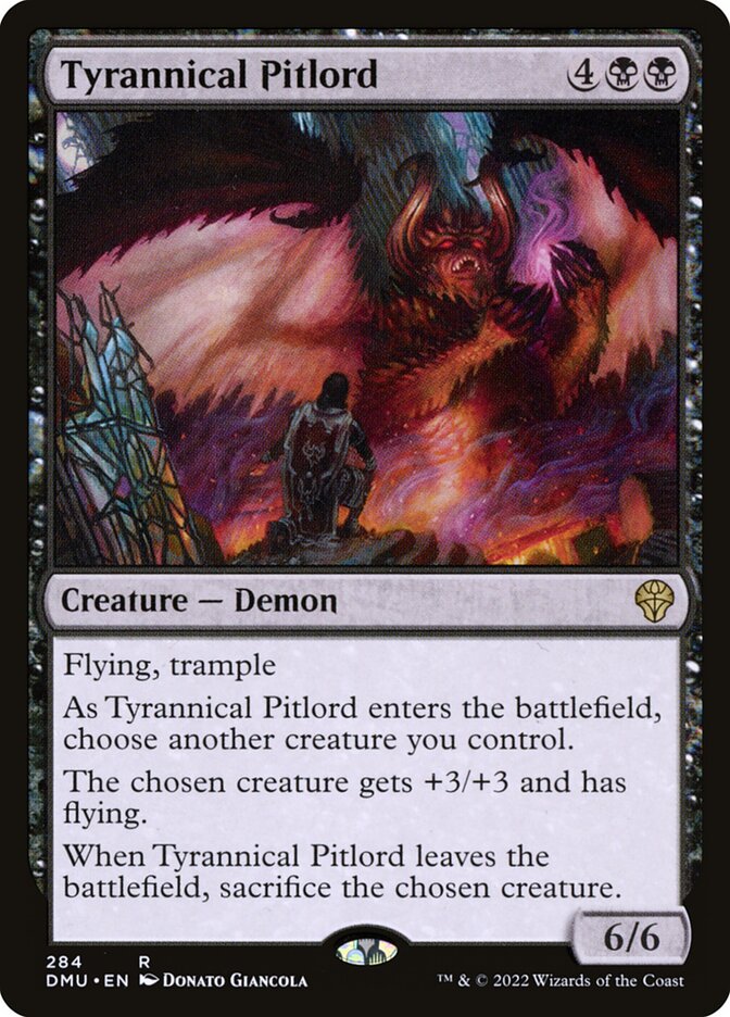 Tyrannical Pitlord 284 (Dominaria United)  | Good Games Cannington
