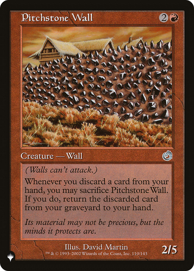Pitchstone Wall [The List] | Good Games Cannington