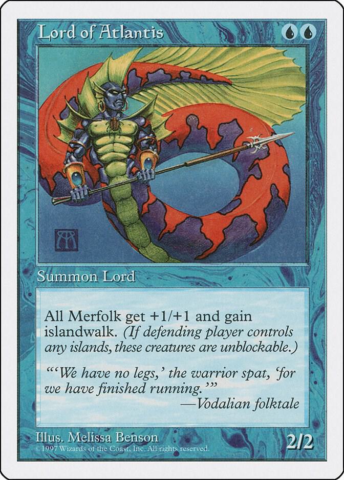 Lord of Atlantis 100/455 (Fifth Edition)  | Good Games Cannington