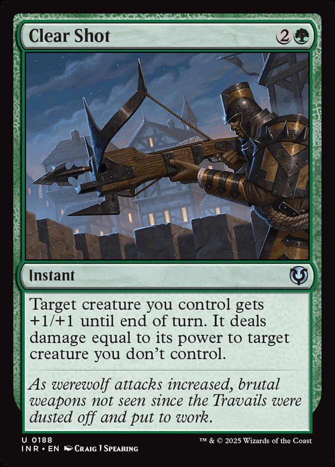 Clear Shot 188 (Innistrad Remastered)  - Foil | Good Games Cannington