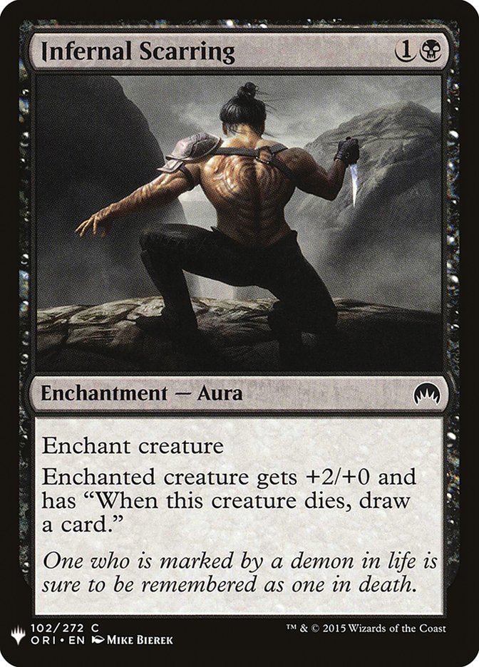 Infernal Scarring [Mystery Booster] | Good Games Cannington