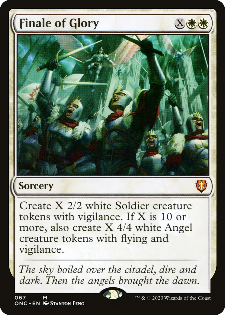 Finale of Glory [Phyrexia: All Will Be One Commander] | Good Games Cannington