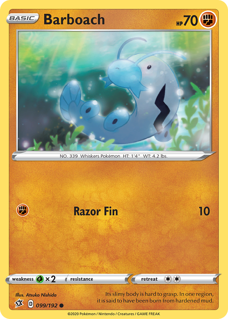 Barboach (099/192) [Sword & Shield: Rebel Clash] | Good Games Cannington