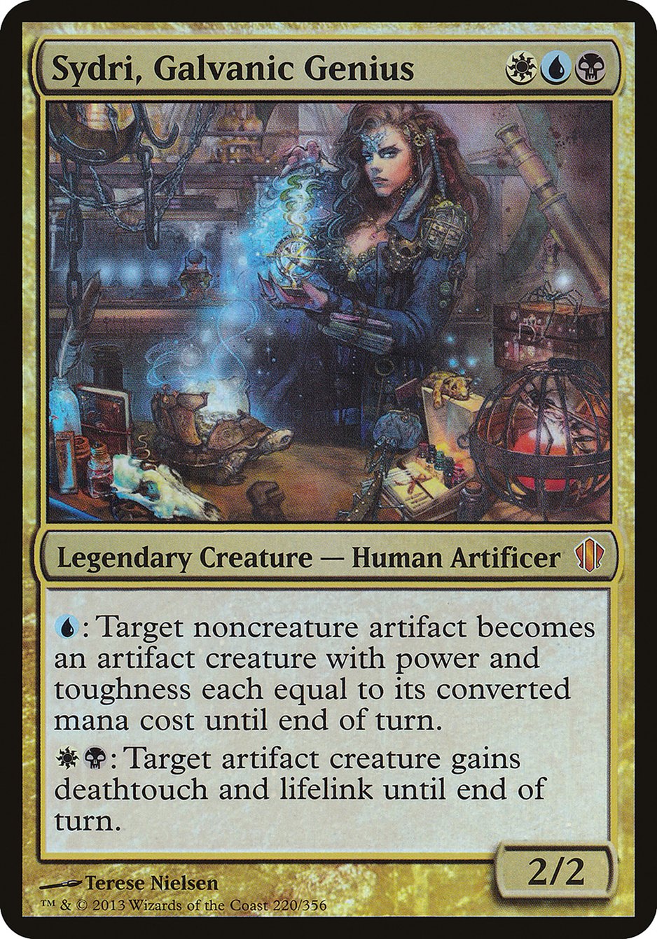 Sydri, Galvanic Genius (Oversized) [Commander 2013 Oversized] | Good Games Cannington