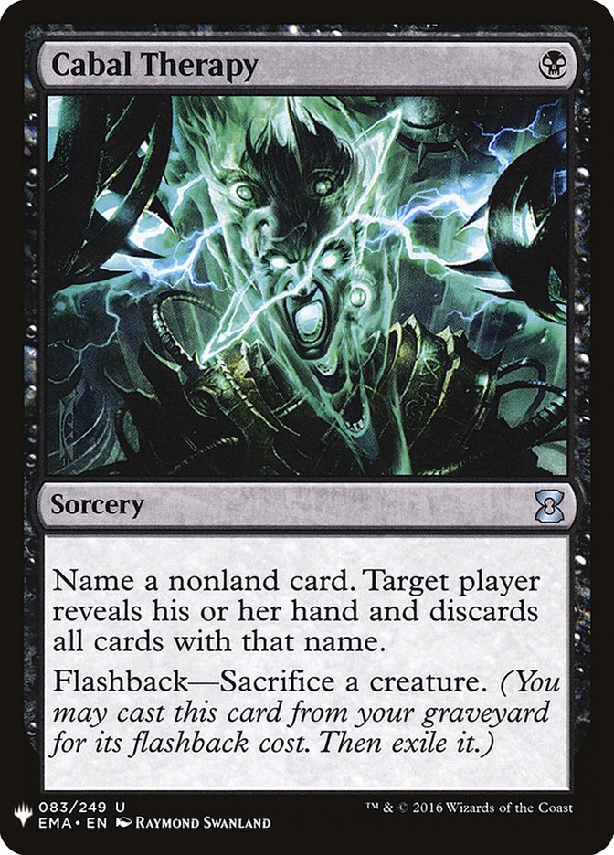 Cabal Therapy [Mystery Booster] | Good Games Cannington