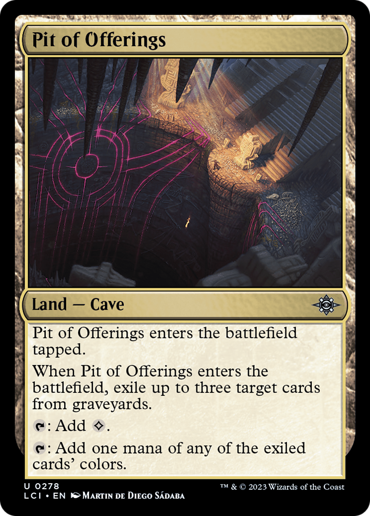 Pit of Offerings [The Lost Caverns of Ixalan] | Good Games Cannington