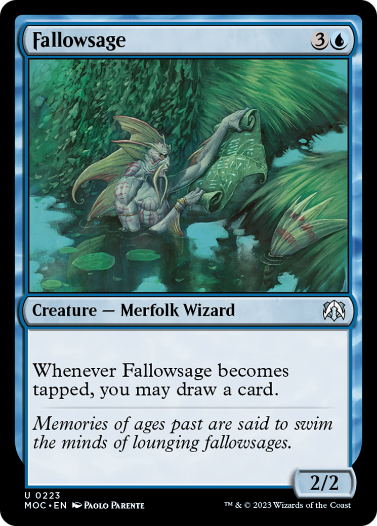 Fallowsage [March of the Machine Commander] | Good Games Cannington