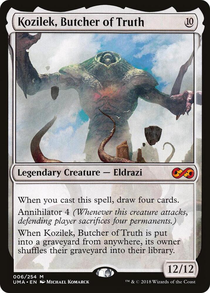 Kozilek, Butcher of Truth 6/254 (Ultimate Masters)  - Foil | Good Games Cannington