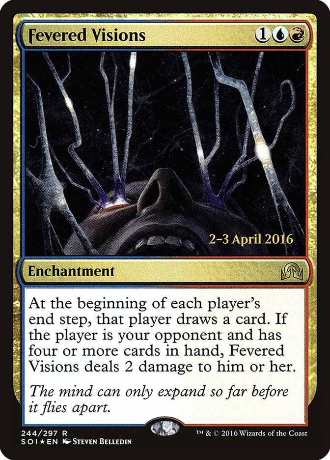 Fevered Visions [Shadows over Innistrad Prerelease Promos] | Good Games Cannington