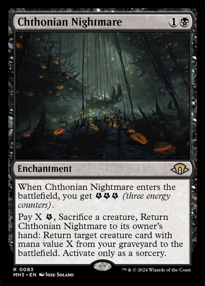 Chthonian Nightmare 83 (Modern Horizons 3)  | Good Games Cannington