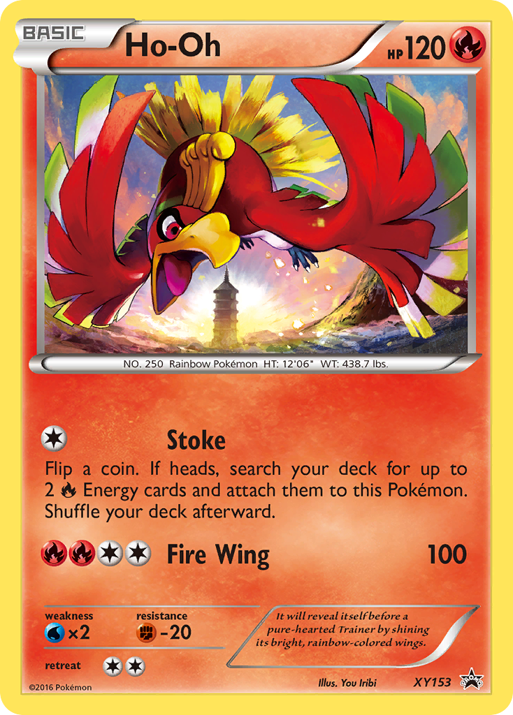 Ho-Oh (XY153) [XY: Black Star Promos] | Good Games Cannington