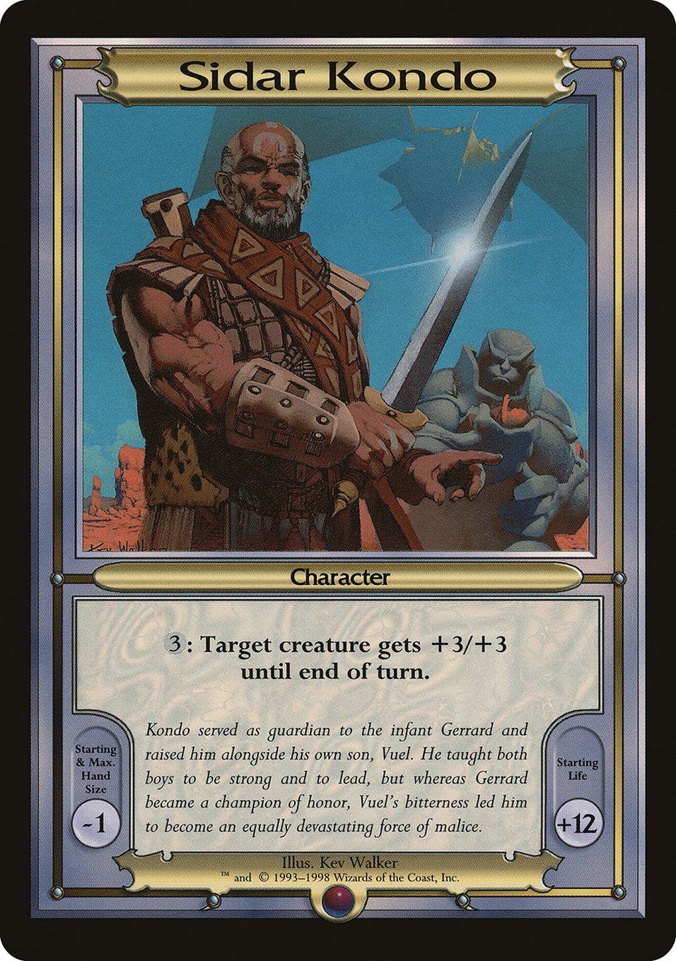 Sidar Kondo [Vanguard Series] | Good Games Cannington