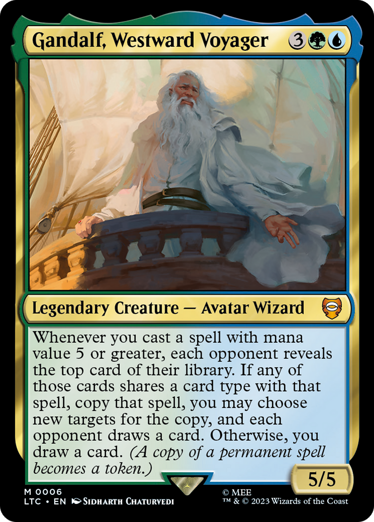 Gandalf, Westward Voyager [The Lord of the Rings: Tales of Middle-Earth Commander] | Good Games Cannington