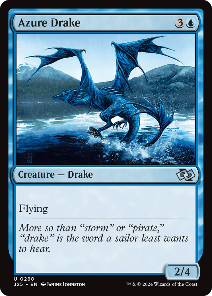 Azure Drake [Foundations Jumpstart] | Good Games Cannington