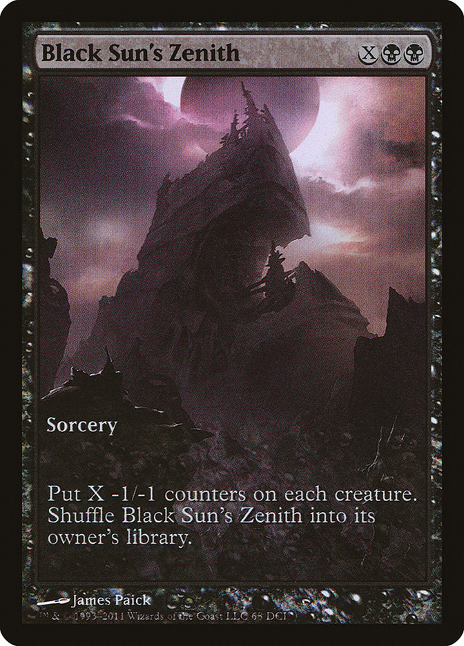 Black Sun's Zenith (Extended Art) [Mirrodin Besieged Promos] | Good Games Cannington