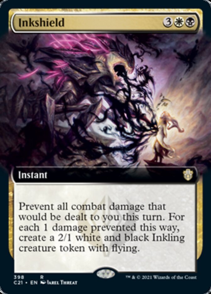 Inkshield (Extended Art) [Commander 2021] | Good Games Cannington