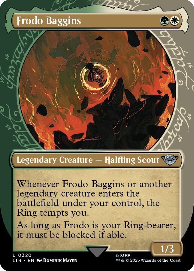 Frodo Baggins 320 (Universes Beyond: The Lord of the Rings: Tales of Middle-earth)  - Showcase | Good Games Cannington