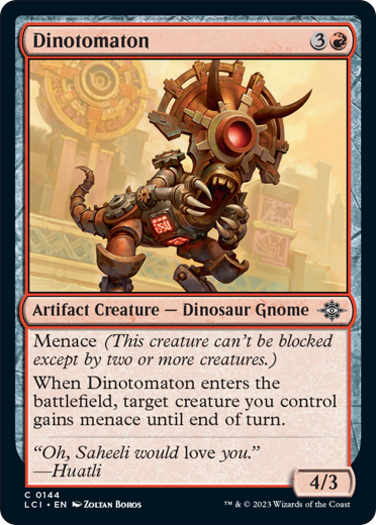 Dinotomaton [The Lost Caverns of Ixalan] | Good Games Cannington