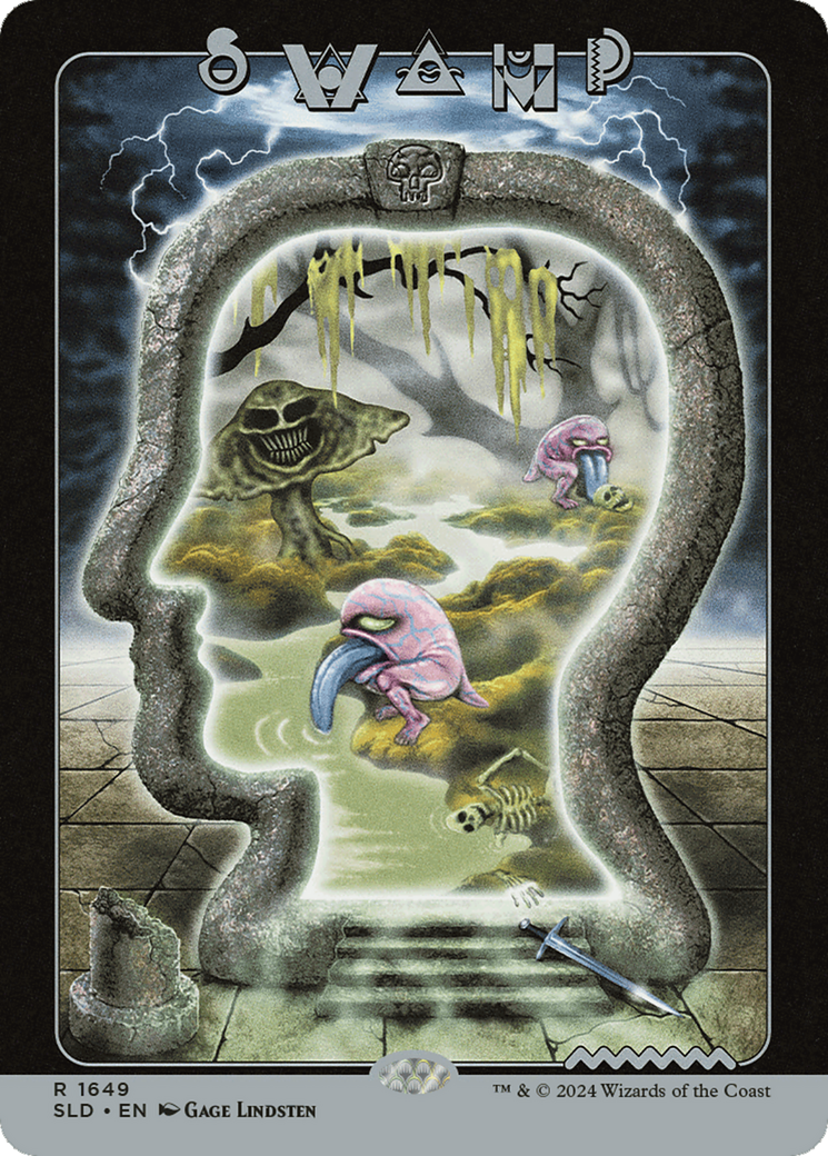 Swamp (1649) (Rainbow Foil) [Secret Lair Drop Series] | Good Games Cannington