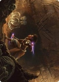 Dogged Pursuit Art Card [Kaldheim Art Series] | Good Games Cannington