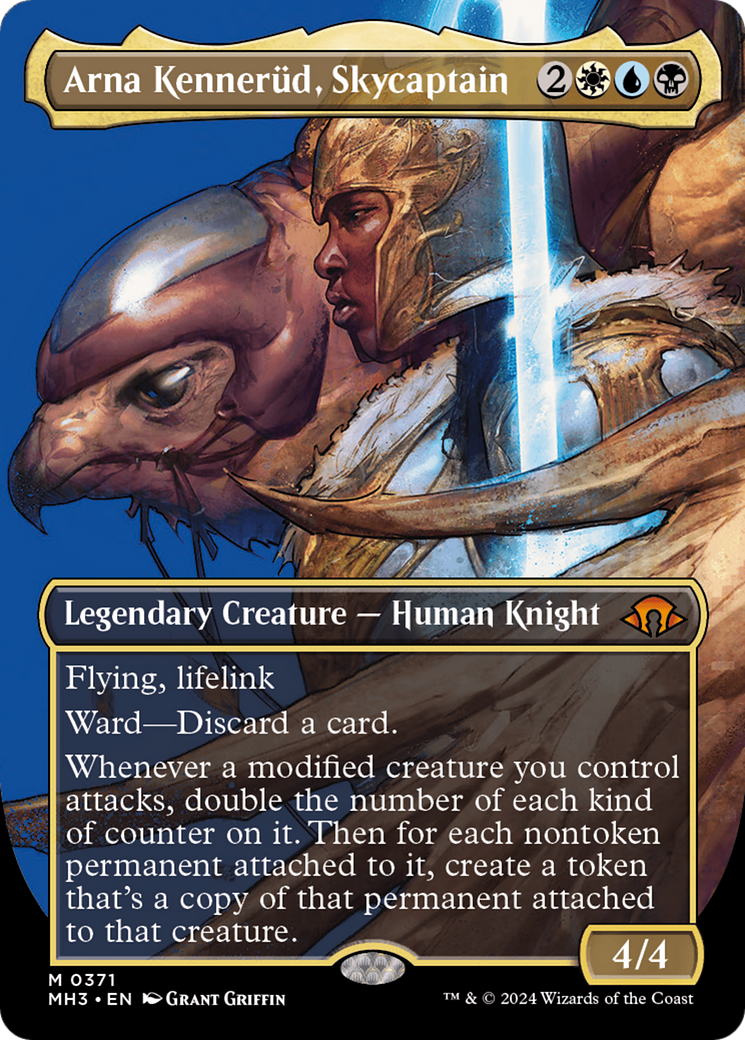 Arna Kennerud, Skycaptain (Borderless) [Modern Horizons 3] | Good Games Cannington