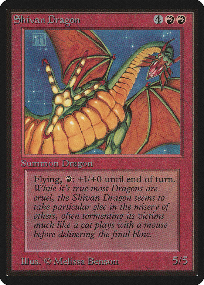 Shivan Dragon [Beta Edition] | Good Games Cannington