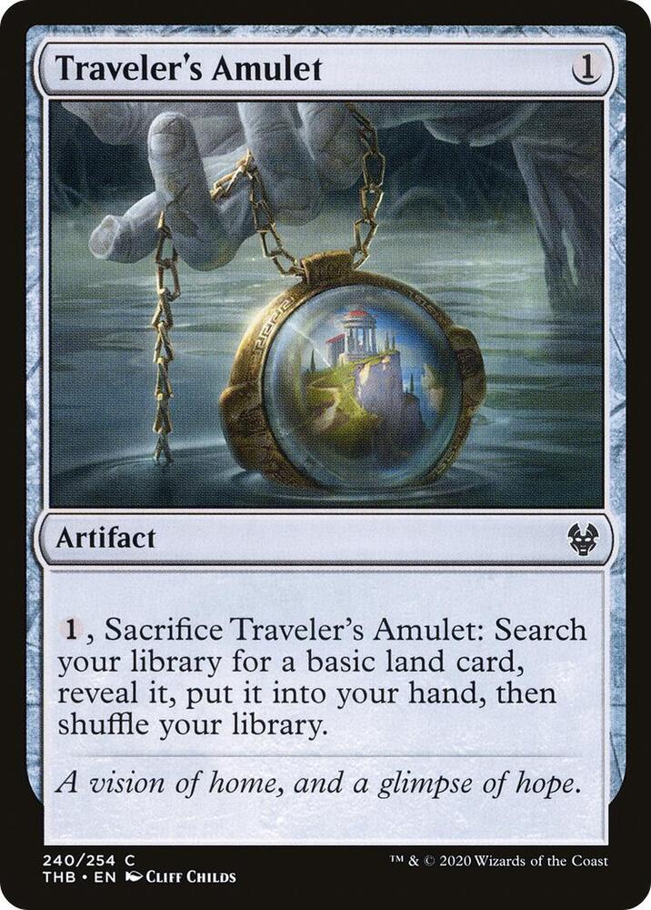 Traveler's Amulet 240/254 (Theros Beyond Death)  | Good Games Cannington