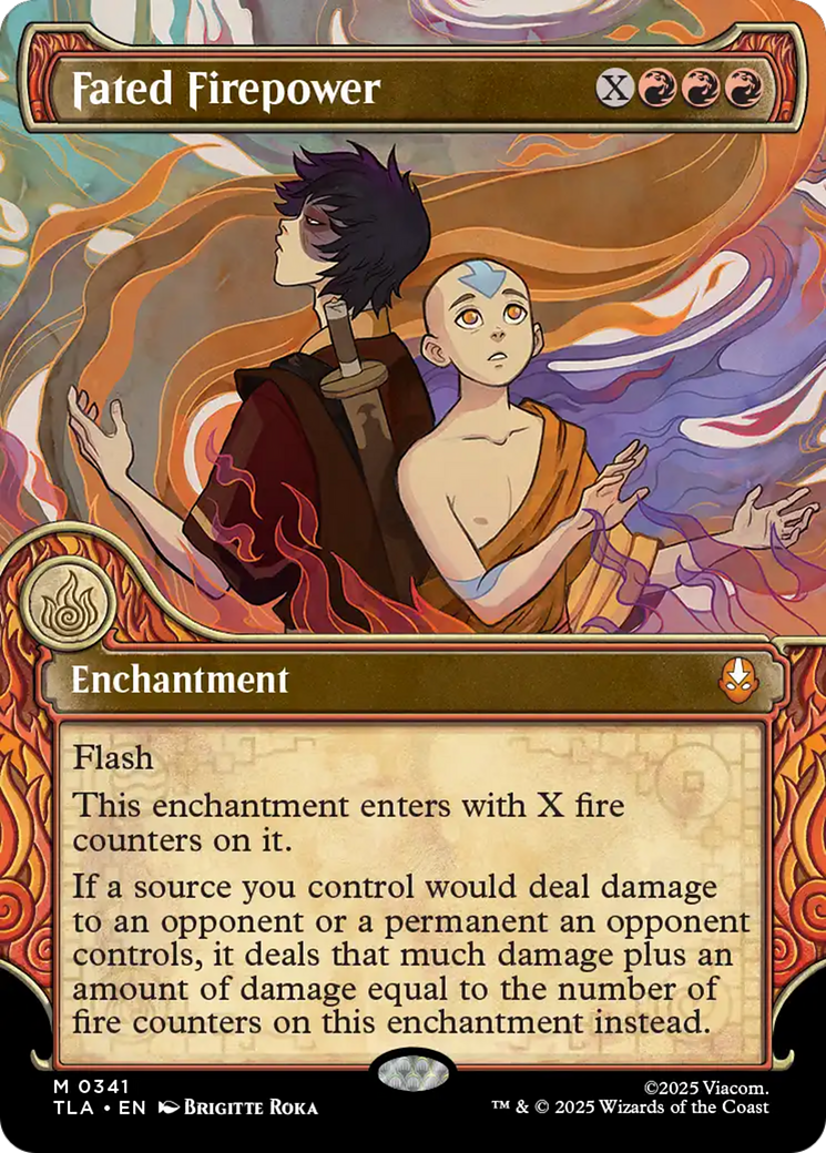 Fated Firepower (Showcase) [Avatar: The Last Airbender] | Good Games Cannington