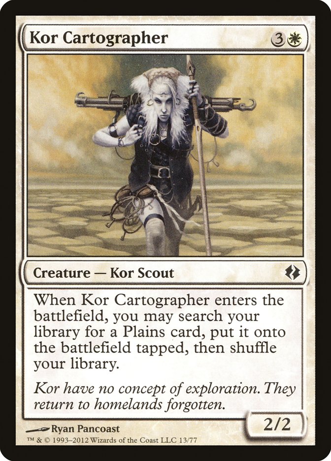 Kor Cartographer [Duel Decks: Venser vs. Koth] | Good Games Cannington