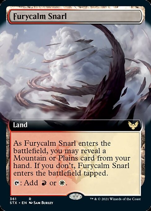 Furycalm Snarl (Extended Art) [Strixhaven: School of Mages] | Good Games Cannington