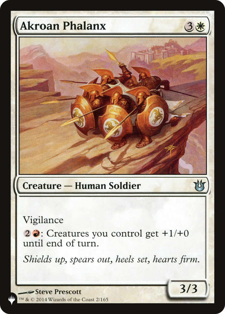 Akroan Phalanx [The List] | Good Games Cannington
