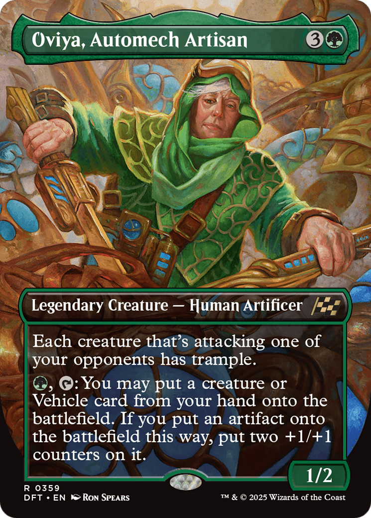 Oviya, Automech Artisan (Borderless) [Aetherdrift] | Good Games Cannington