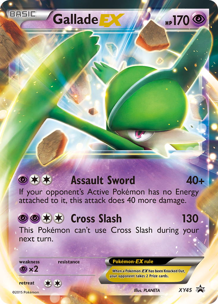 Gallade EX (XY45) [XY: Black Star Promos] | Good Games Cannington