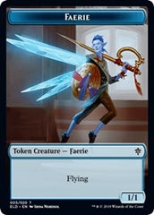 Faerie // Food (15) Double-Sided Token [Throne of Eldraine Tokens] | Good Games Cannington