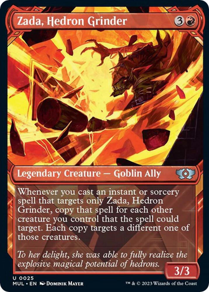 Zada, Hedron Grinder 25/65 (March of the Machine: Multiverse Legends)  - Showcase | Good Games Cannington