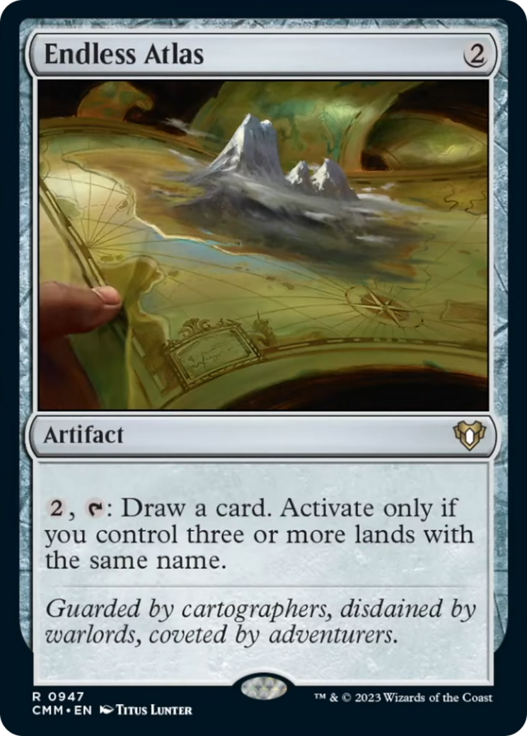 Endless Atlas [Commander Masters] | Good Games Cannington