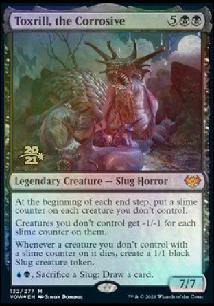 Toxrill, the Corrosive [Innistrad: Crimson Vow Prerelease Promos] | Good Games Cannington
