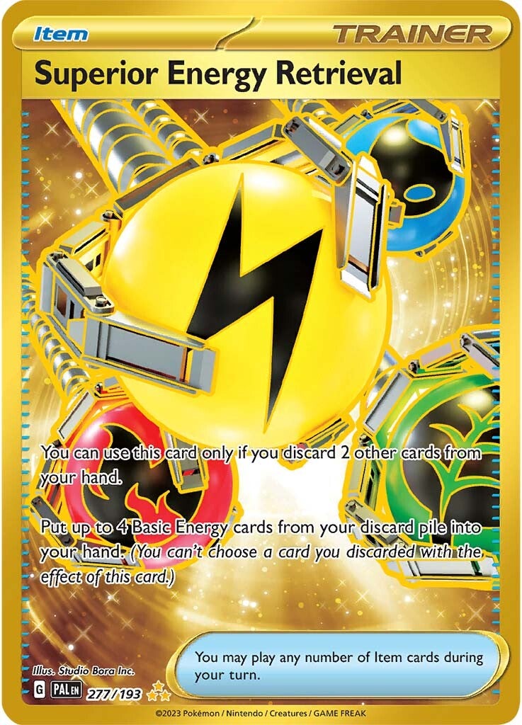 Superior Energy Retrieval (277/193) [Scarlet & Violet: Paldea Evolved] | Good Games Cannington
