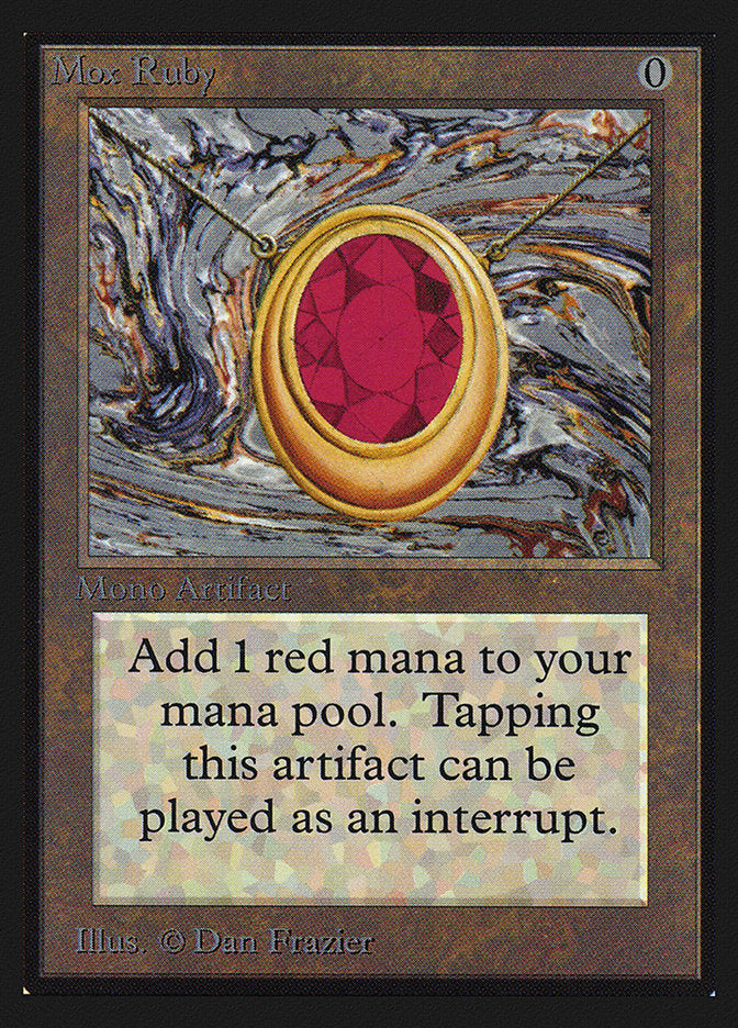 Mox Ruby [Collectors' Edition] | Good Games Cannington