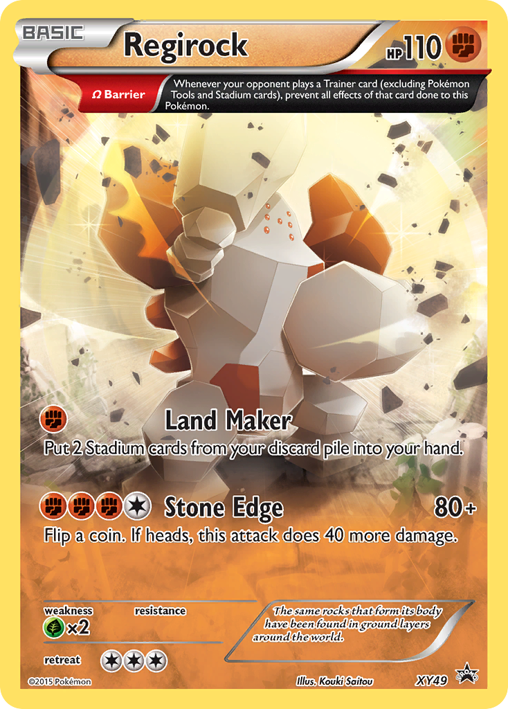 Regirock (XY49) [XY: Black Star Promos] | Good Games Cannington