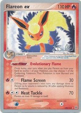 Flareon ex (108/113) (Eeveelutions - Jimmy Ballard) [World Championships 2006] | Good Games Cannington