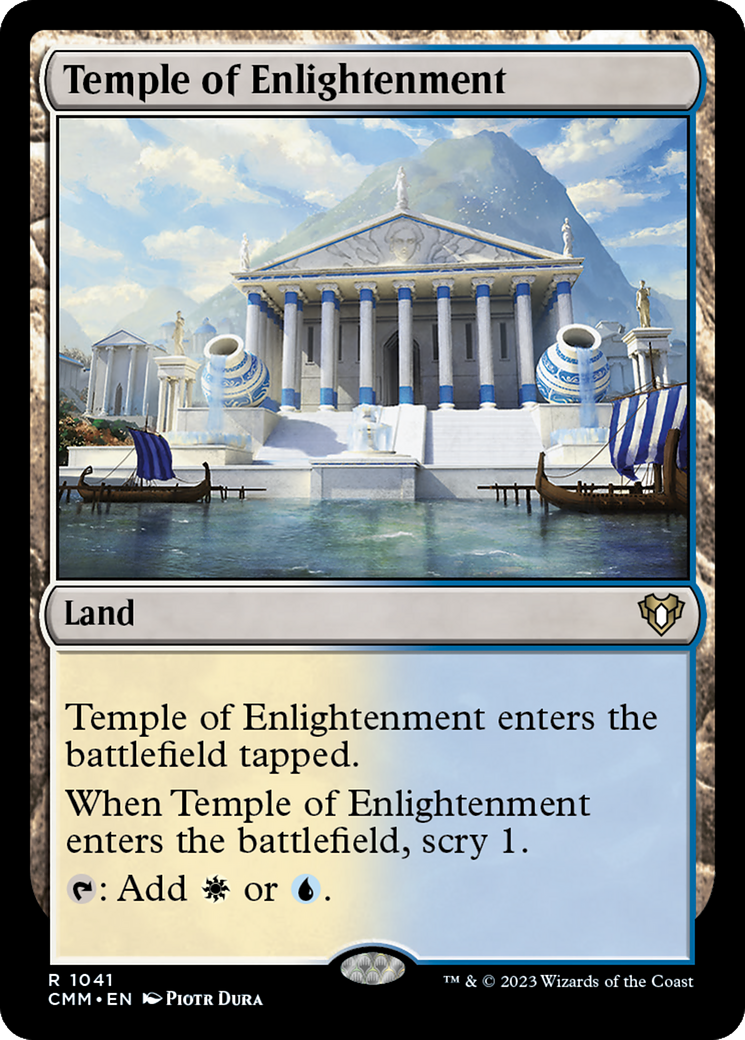 Temple of Enlightenment [Commander Masters] | Good Games Cannington